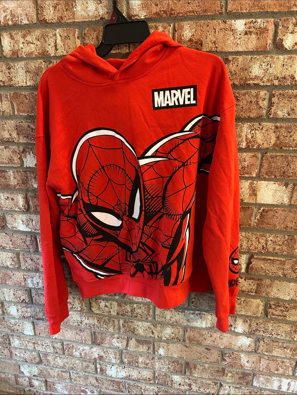 Marvel Red Spider-Man Crewneck Sweater Boy’s XL (14-16)